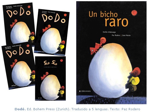 dodo-o-Un-bicho raro-Ed-Bohem-Press-Zurich-Traducido-a-5-lenguas-Ilustrado-Emilio-urberuaga